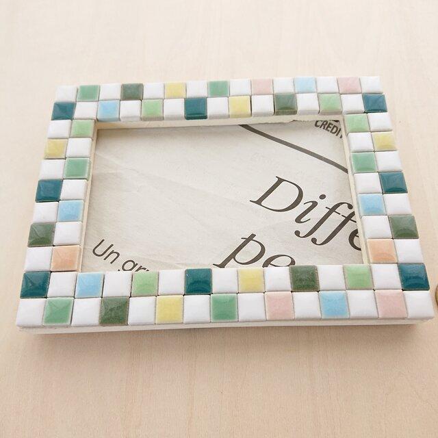 フォトフレーム タイル 2107f 写真立て フォトスタンド ハッピーグッツショップ 通販 Paypayモール