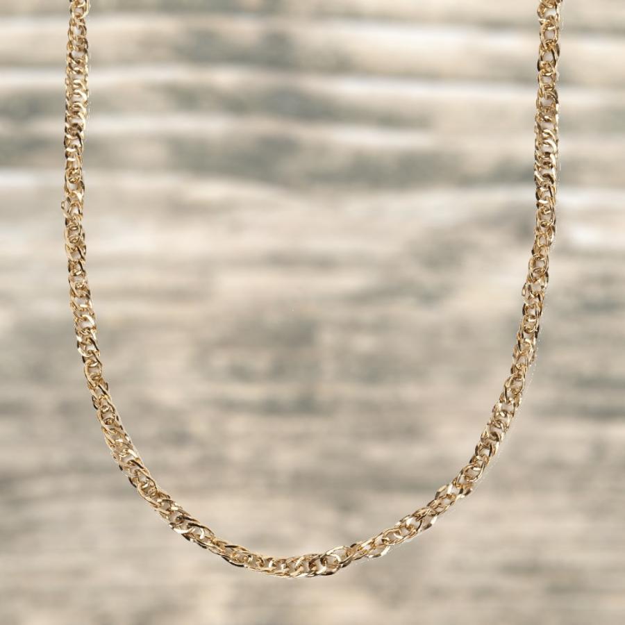 18金 ブレスレット スクリュー チェーン レディース ゴールド 18k