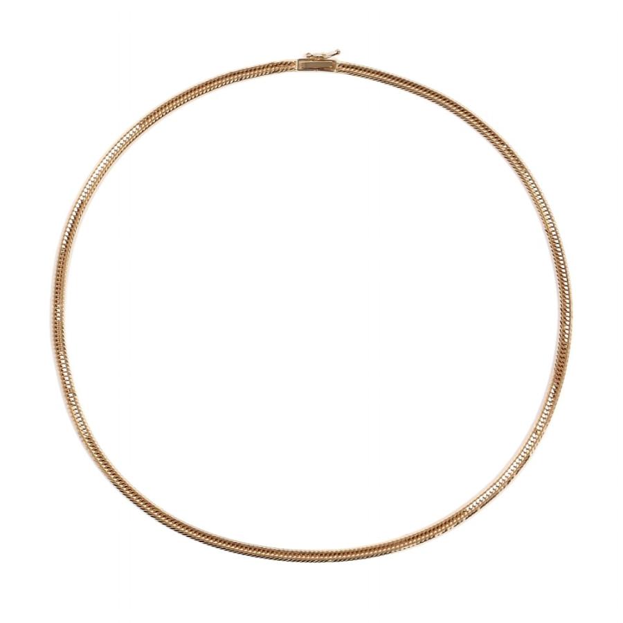 k18YG 12面トリプルチェーンネックレス 40CM 18金 喜平ネックレス 12面トリプル 10g 40cm メンズ レディース