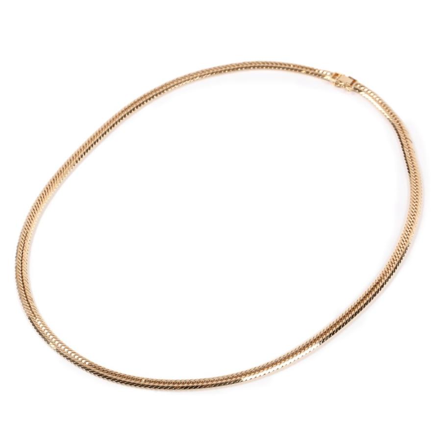 18金 喜平ネックレス 12面トリプル 50g 60cm チェーン メンズ
