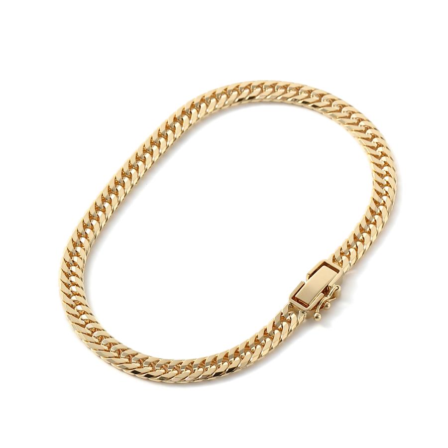 18金 喜平ブレスレット 16面ダブル 10g 18cm ゴールド メンズ