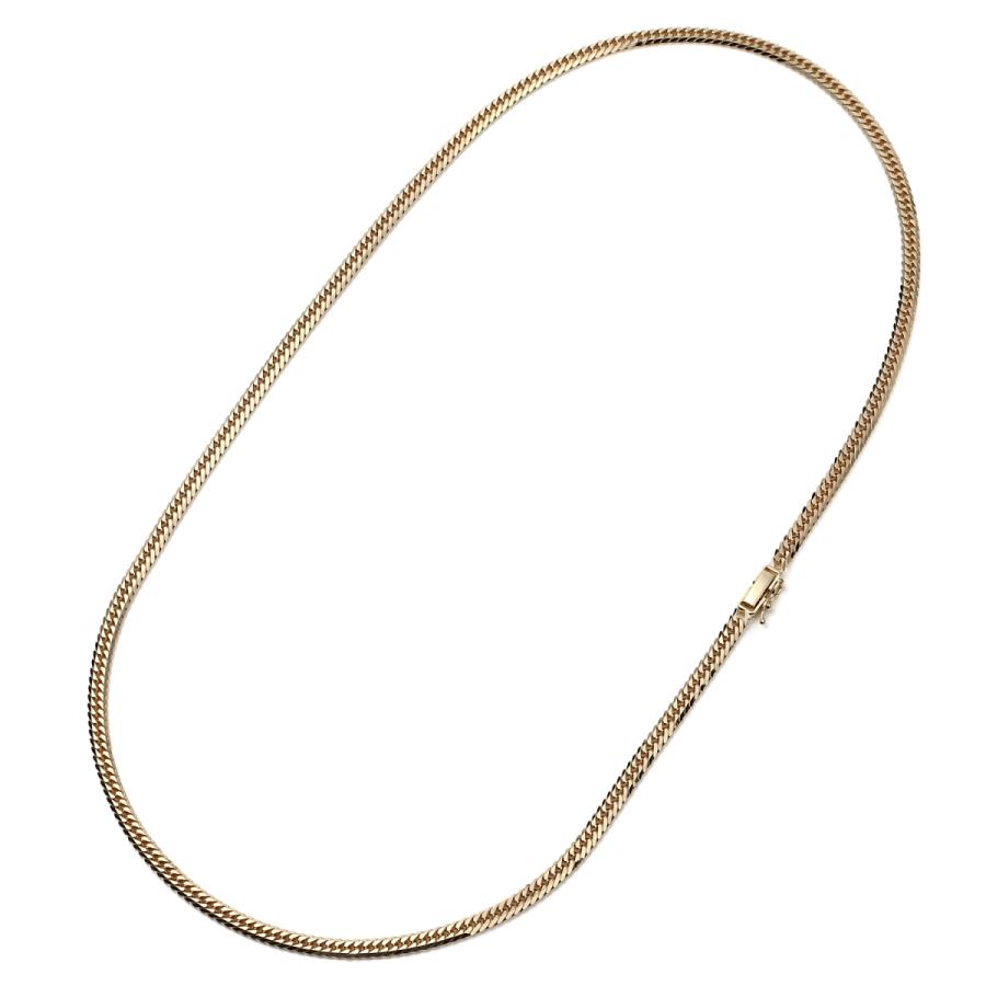 喜平ネックレス 18金 6面 ダブル 30g 60cm K18 メンズ レディース
