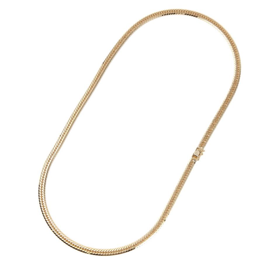 18金 喜平ネックレス 8面トリプル 50g 60cm ゴールド 造幣局検定