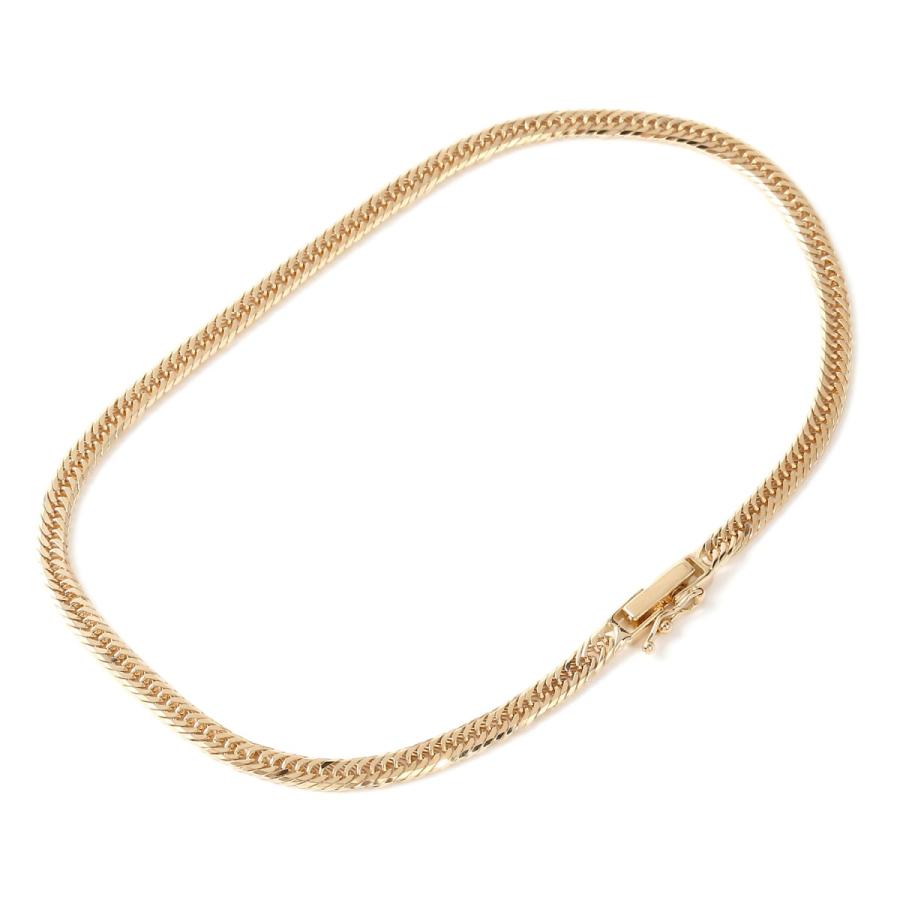 18金 喜平アンクレット 8面トリプル 6g 23cm ゴールド メンズ