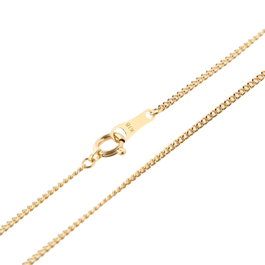18金 喜平ネックレス チェーン 2面 60cm 細い 幅1.2mm メンズ 18金 喜平ネックレス チェーン 2面 60cm 細い 幅1.2mm メンズ
