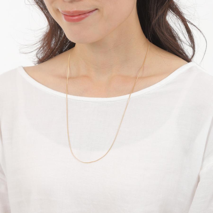 18金 喜平ネックレス チェーン 2面 60cm 細い 幅1.2mm メンズ 18金 喜平ネックレス チェーン 2面 60cm 細い 幅1.2mm メンズ