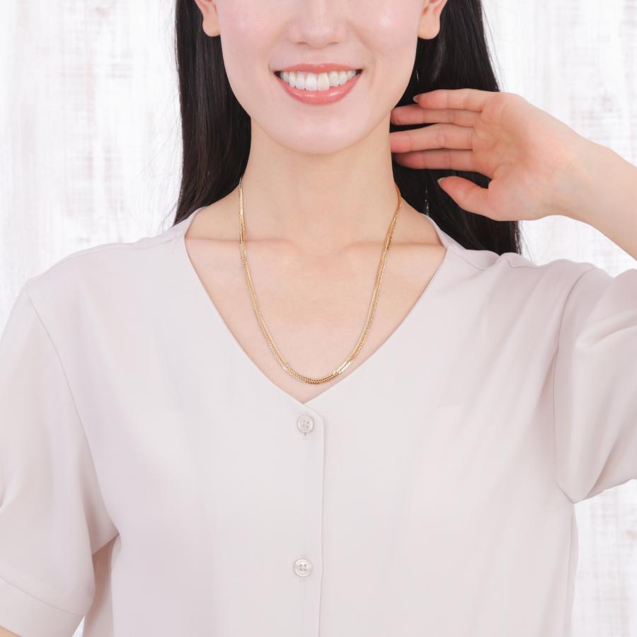 18金 喜平ネックレス Mカット トリプル 22g 55cm メンズ 18金 喜平ネックレス Mカット トリプル 22g 55cm メンズ