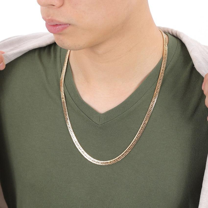 18金 喜平ネックレス Mカット トリプル 50g 60cm チェーン 18金 喜平ネックレス Mカット トリプル 50g 60cm チェーン