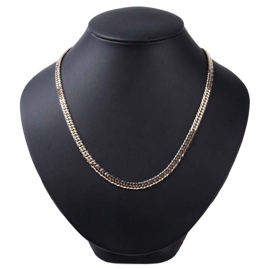 ネックレス 18金 プラチナ コンビ 喜平 6面ダブル 50g 50cm K18 ネックレス 18金 プラチナ コンビ 喜平 6面ダブル 50g 50cm K18