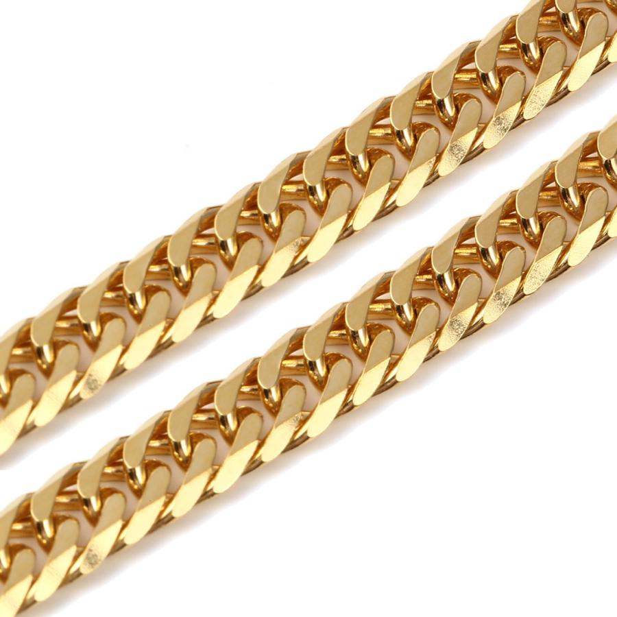 純金 喜平ブレスレット 6面 ダブル 20g 20cm 中留 K24 メンズ