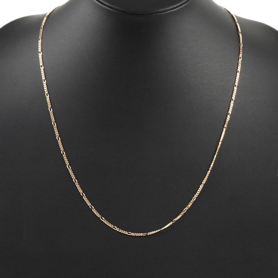 18金 ネックレス チェーン フィガロ 60cm 7.9g k18 18k 18金 ネックレス チェーン フィガロ 60cm 7.9g k18 18k