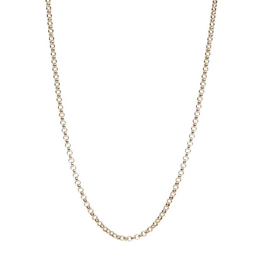 【50cm】18金【刻印入・本物】K18ロールチェーンネックレス 幅2.0mm 50cm】18金【刻印入・本物】K18ロールチェーンネックレス 幅2.0