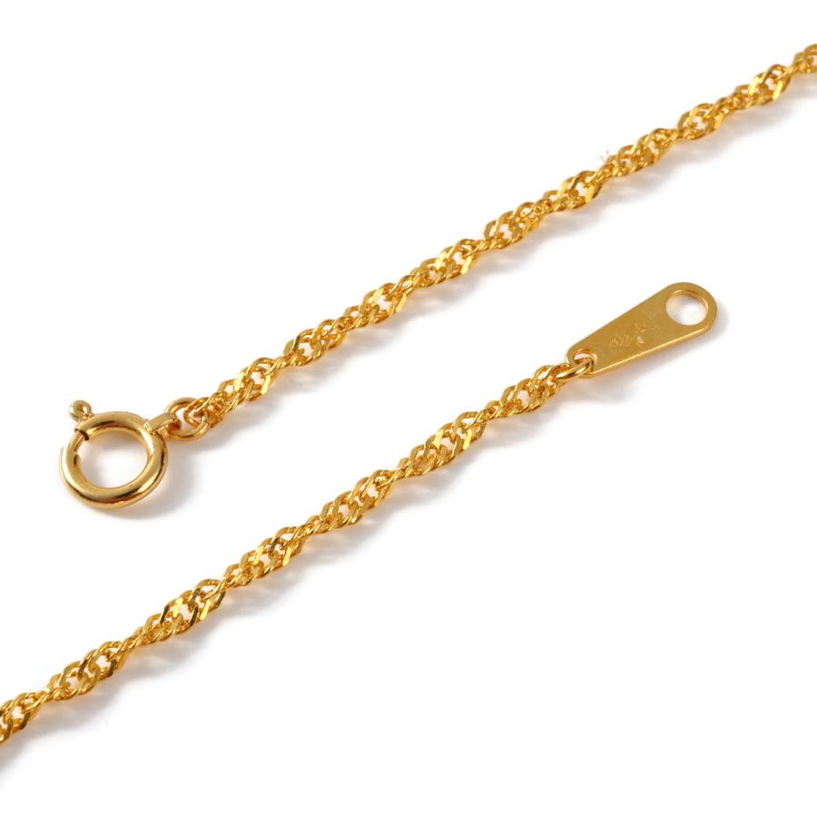 純金 ネックレス スクリュー チェーン 42.5cm 幅1.8mm 造幣局 純金 ネックレス スクリュー チェーン 42.5cm 幅1.8mm 造幣局