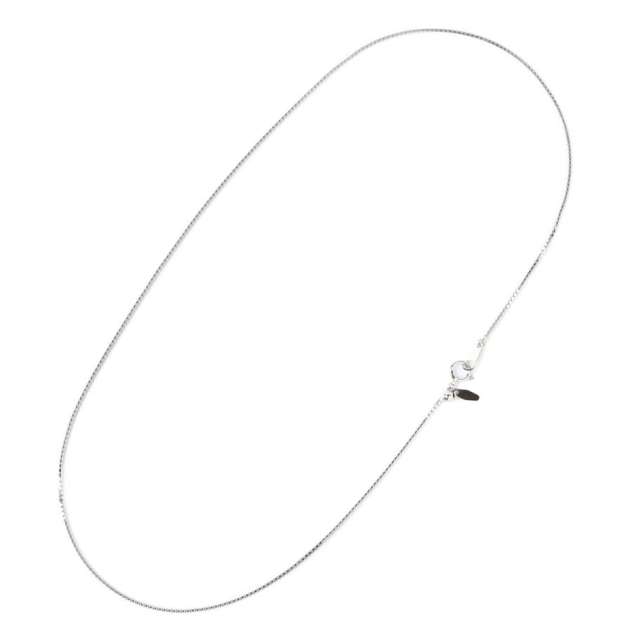 ネックレス プラチナ ベネチアン チェーン 45cm 幅 1.0mm フリー