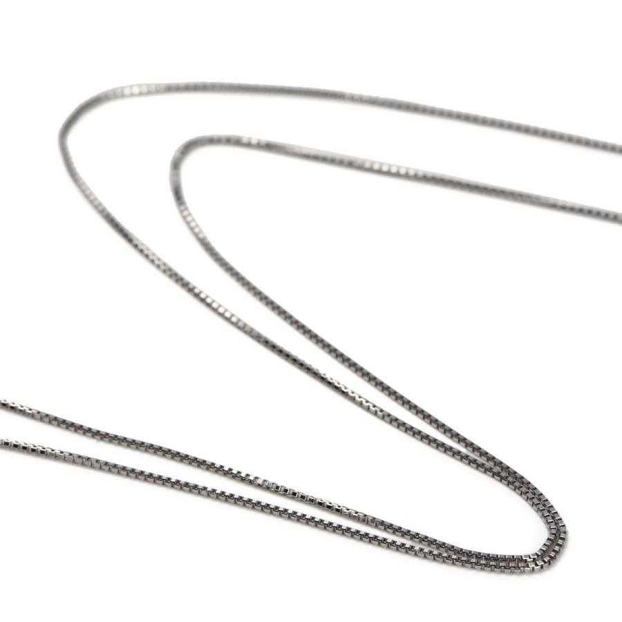 ネックレス プラチナ ベネチアン チェーン 50cm 幅 0.6mm フリー
