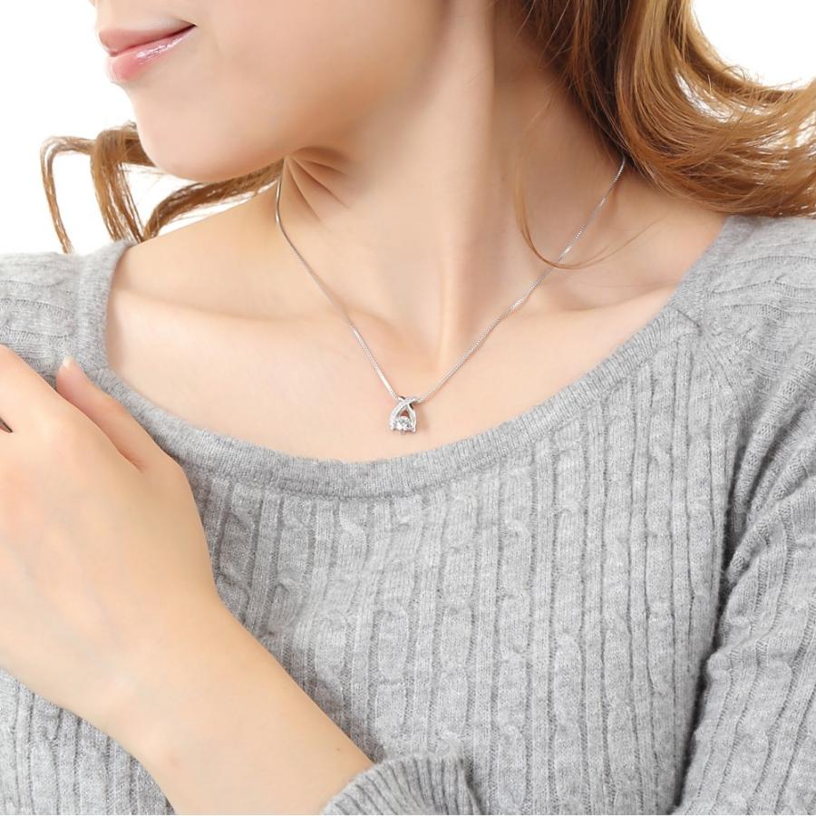 Crossfor NewYork ネックレス ダンシングストーン レディース