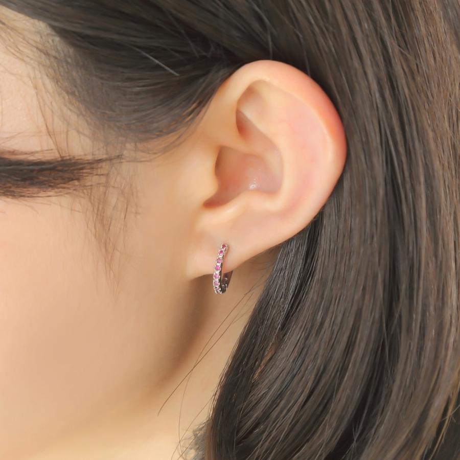 K10WGピアス K10WG キュービックジルコニア ピアス|festaria Online Shop