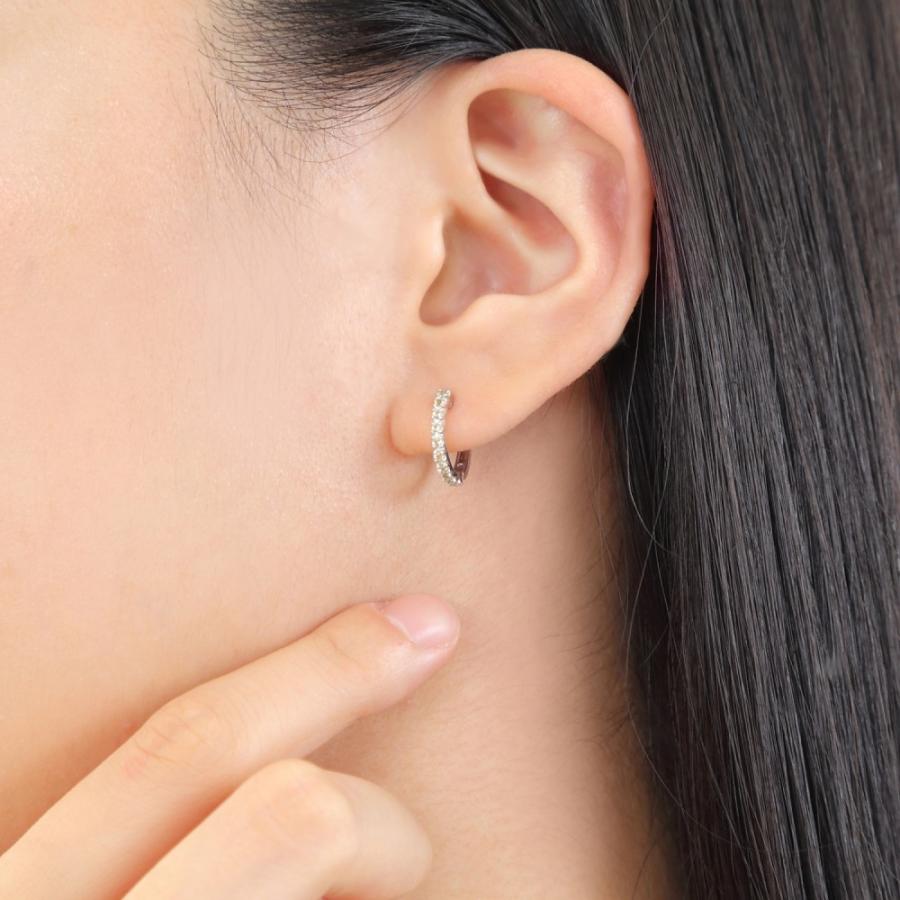 K10 WG フープピアス K10WG フープピアス プランプ（037664） ｜ women（ウィメンズ