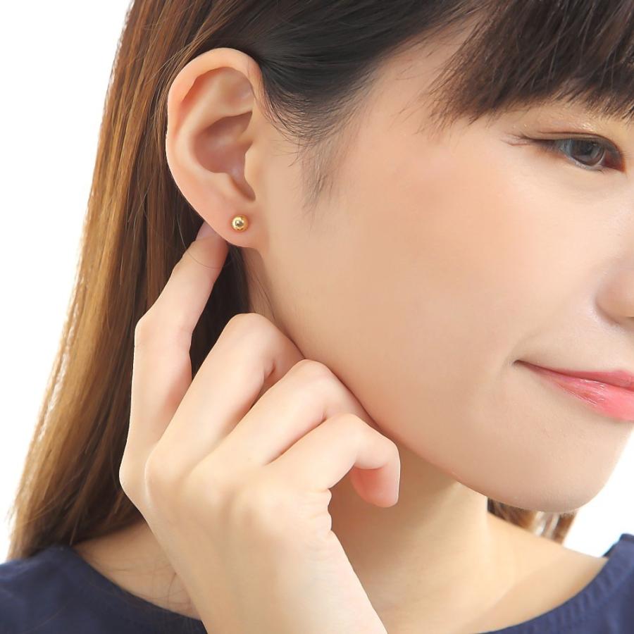 ピアス 18金 K18 丸玉 5mm メンズ レディース 片耳 1個 ゴールド ピアス 18金 K18 丸玉 5mm メンズ レディース 片耳 1個 ゴールド