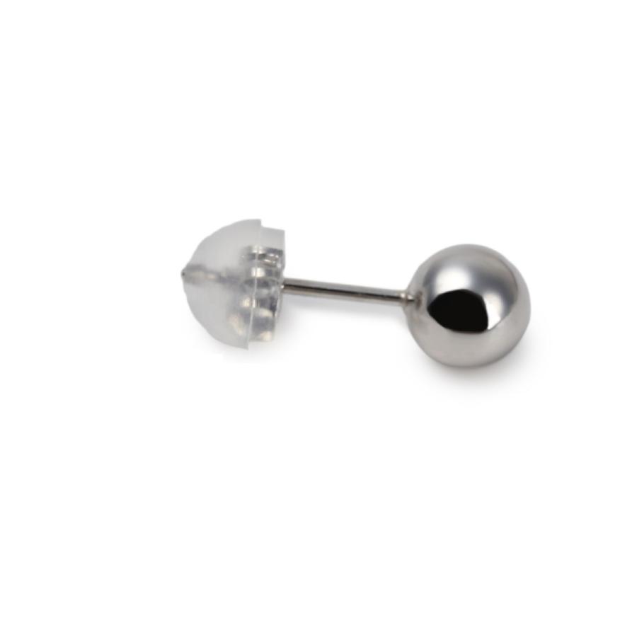 ピアス プラチナ 丸玉 5mm 片耳 Pt900 メンズ レディース シンプル