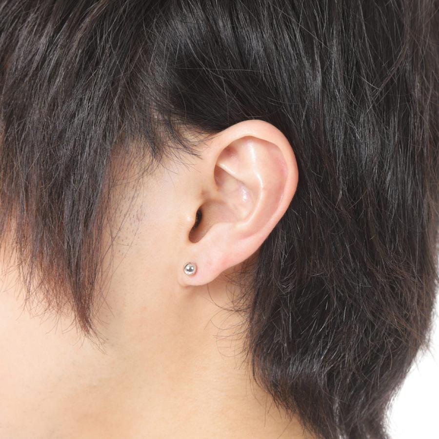 ピアス プラチナ 丸玉 5mm 片耳 Pt900 メンズ レディース シンプル