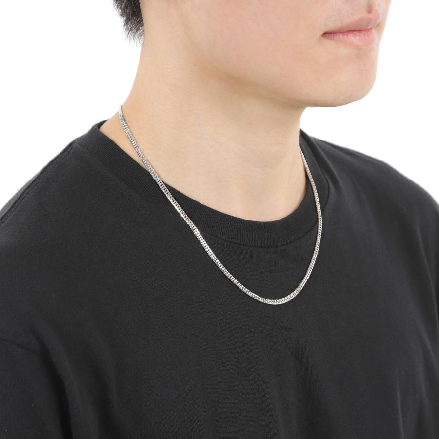 純プラチナ 喜平ネックレス 6面ダブル 20g 50cm メンズ 純プラチナ 喜平ネックレス 6面ダブル 20g 50cm メンズ