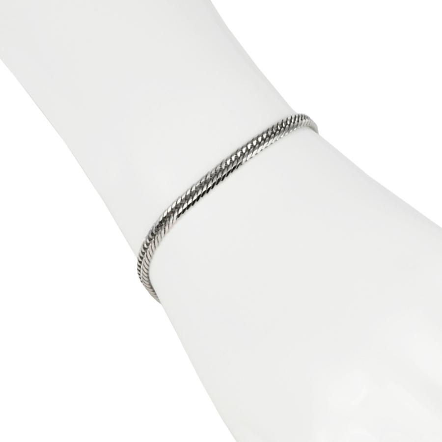 プラチナ 喜平ブレスレット 12面トリプル 10g 18cm メンズ プラチナ 喜平ブレスレット 12面トリプル 10g 18cm メンズ