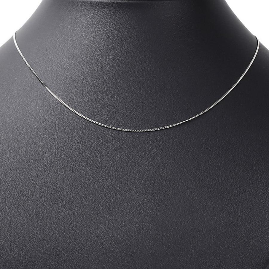 チェリンボプラチナ 喜平ネックレス Pt850 約40cm 喜平ネックレス プラチナ2面 1.8g 40cm 造幣局検定 メンズ レディース