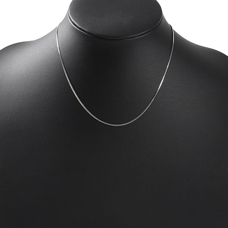 プラチナ 喜平ネックレス 2面 2.8g 40cm チェーン 造幣局検定