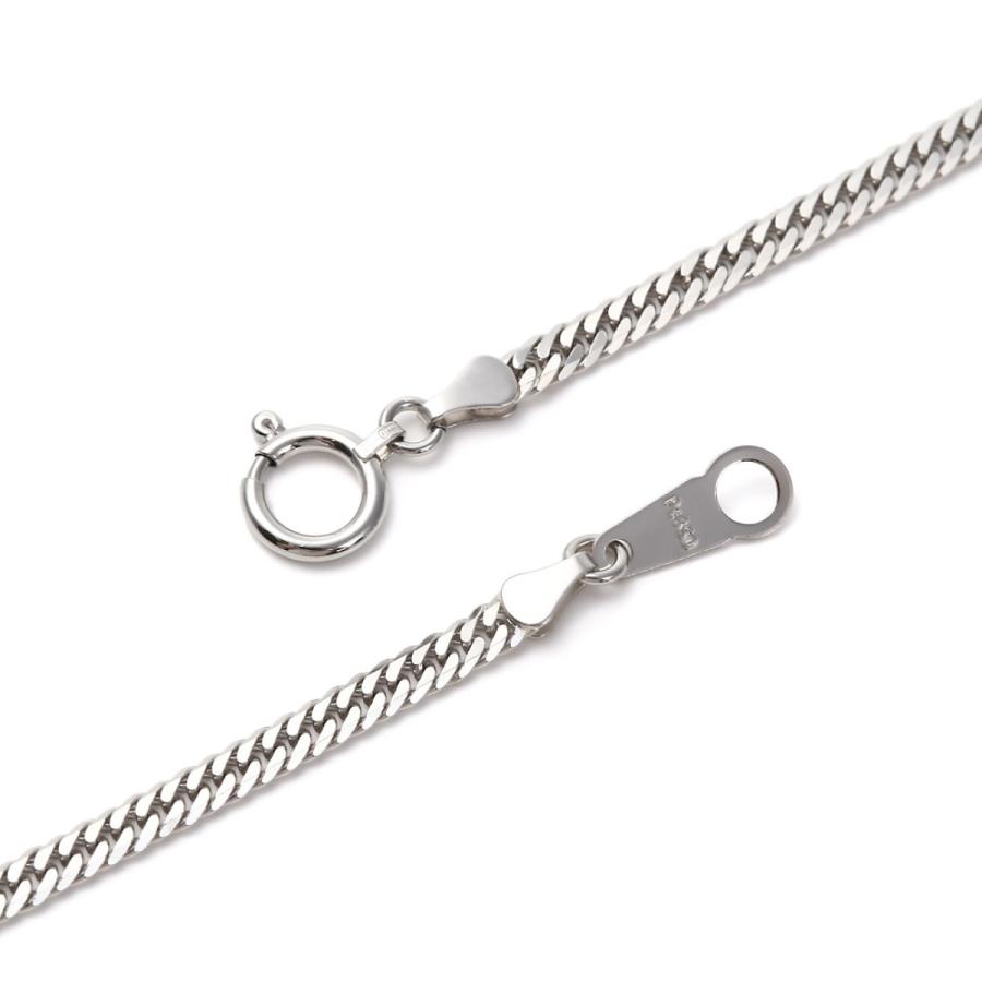 喜平ネックレス プラチナ 6面 ダブル 10g 50cm Pt850 メンズ レディース チェーン 造幣局検定 キヘイ kihei プレゼント ギフトの画像