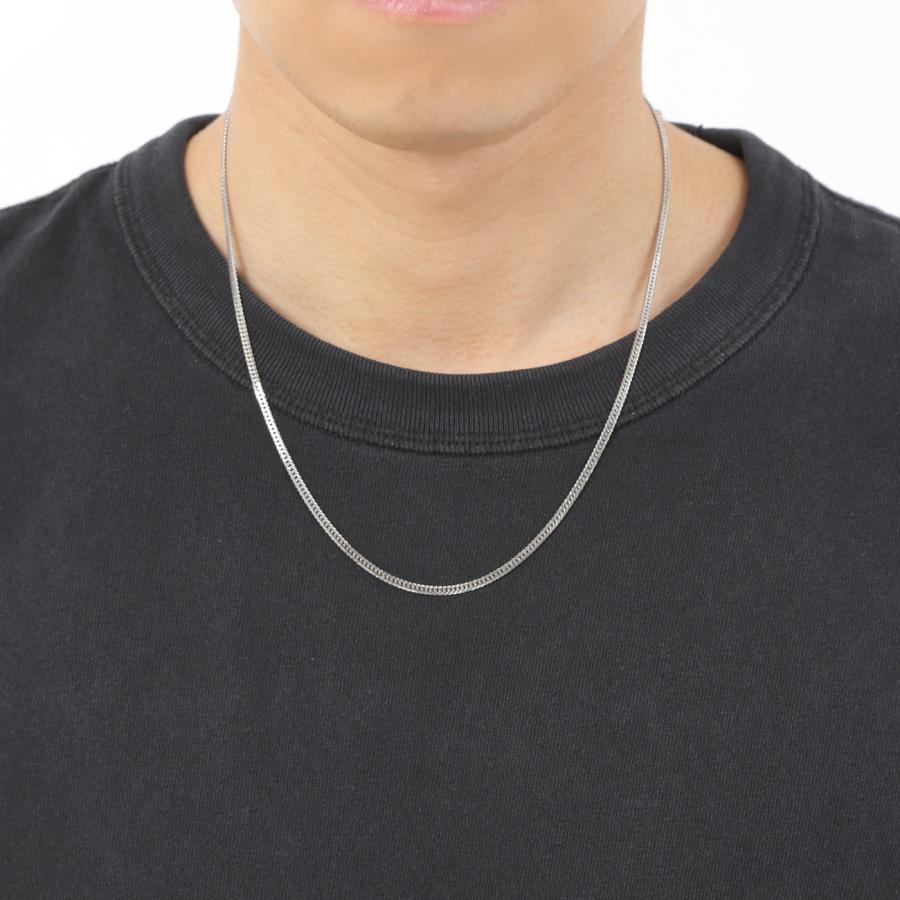 プラチナ 喜平ネックレス 6面 ダブル 11g 50cm チェーン メンズ プラチナ 喜平ネックレス 6面 ダブル 11g 50cm チェーン メンズ
