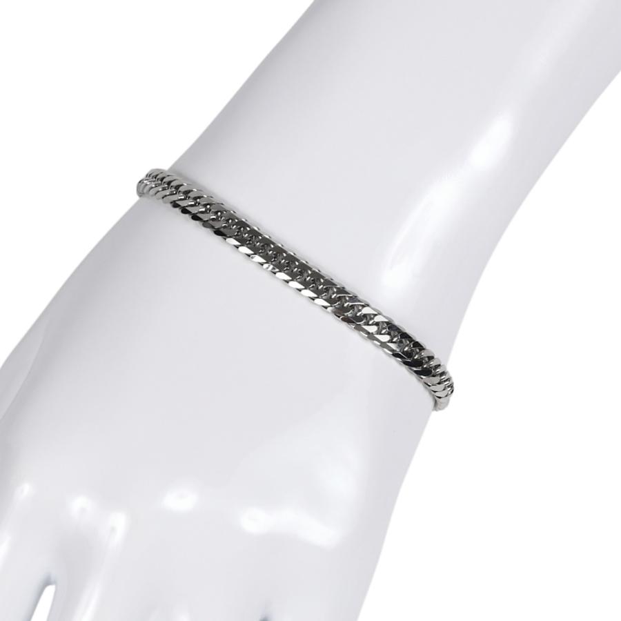 プラチナ 喜平ブレスレット 6面ダブル 20g 18cm メンズ プラチナ 喜平ブレスレット 6面ダブル 20g 18cm メンズ