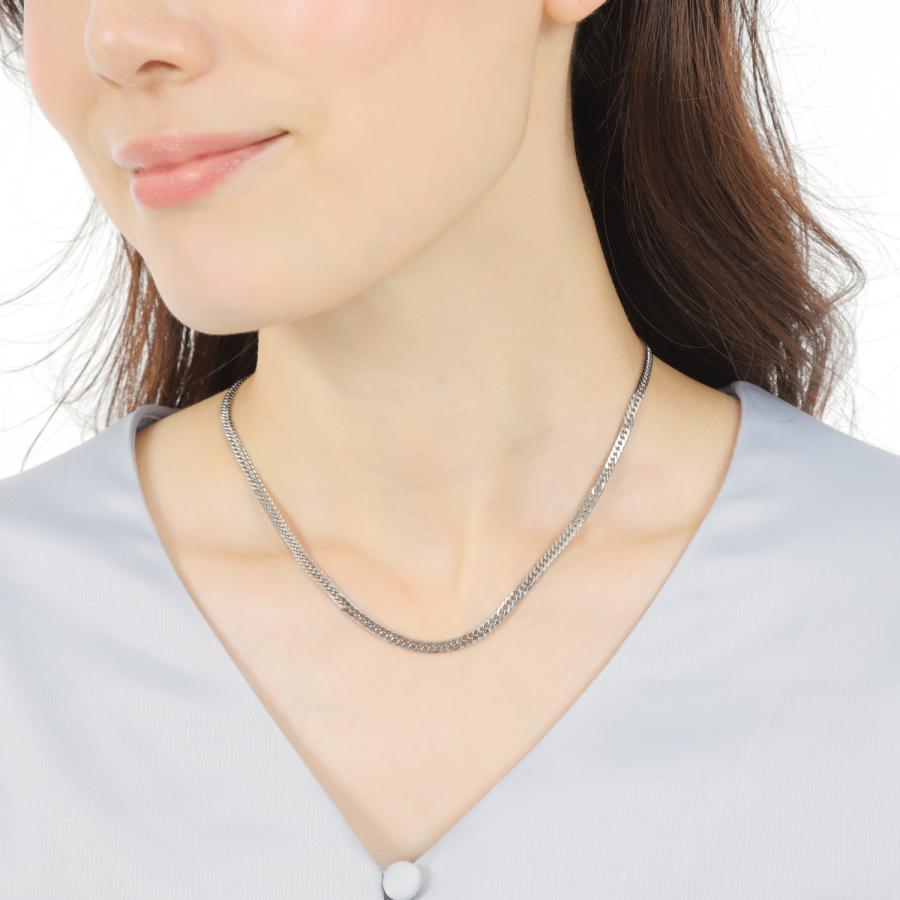 プラチナ 喜平ネックレス 6面 ダブル 20g 40cm メンズ プラチナ 喜平ネックレス 6面 ダブル 20g 40cm メンズ