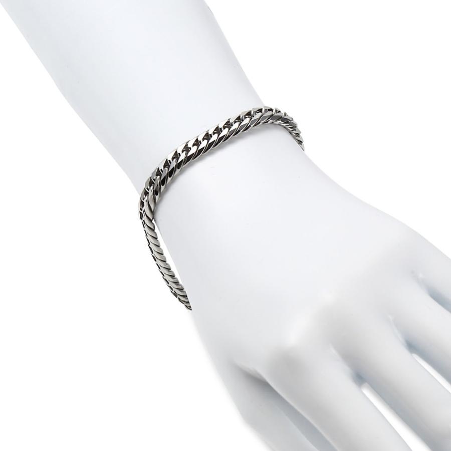 ブレスレット プラチナ 喜平 6面 ダブル 50g 20cm メンズ ブレスレット プラチナ 喜平 6面 ダブル 50g 20cm メンズ
