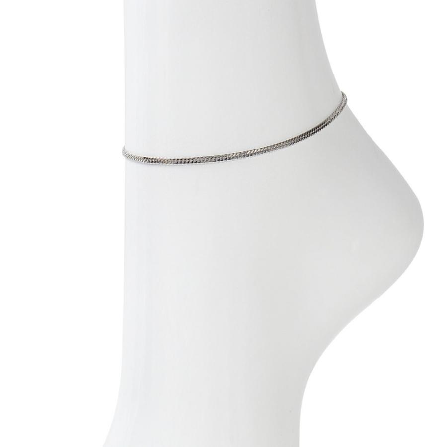 Yahoo!ランキング1位獲得／ プラチナ 喜平 アンクレット 6面ダブル 5g