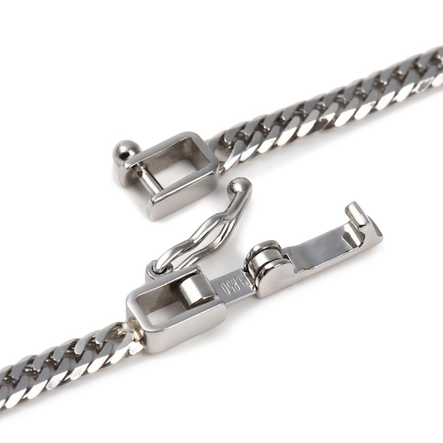 Yahoo!ランキング1位獲得／ プラチナ 喜平 アンクレット 6面ダブル 5g