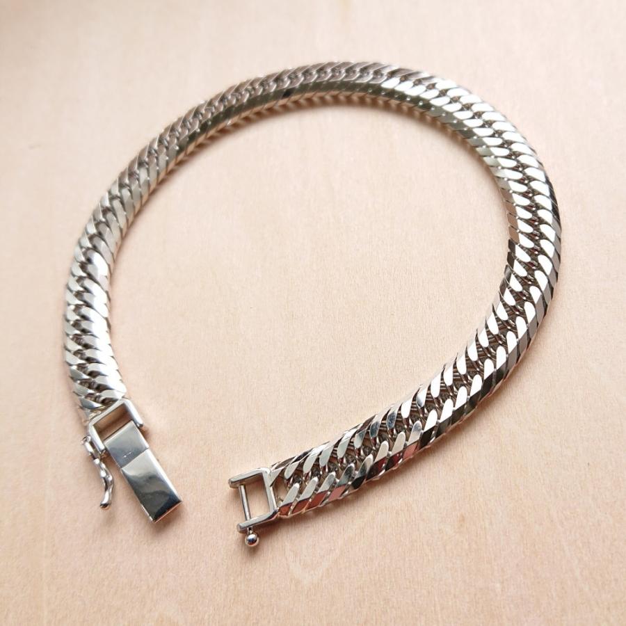 プラチナ 喜平 ブレスレット 8面 トリプル 30g 20cm メンズ プラチナ 喜平 ブレスレット 8面 トリプル 30g 20cm メンズ