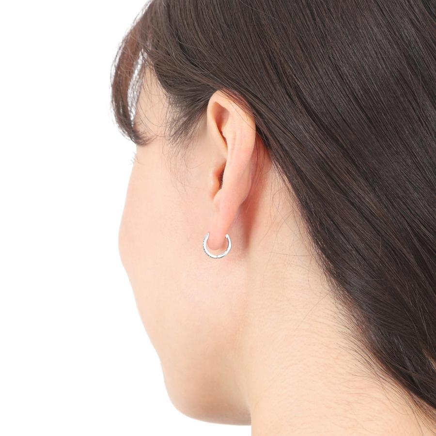 ✨輝くダイヤ0.25ct×2✨ピアス プラチナ製両耳用 プラチナ フープピアス ダイヤモンド 0.05ct 両耳 リング ピアス