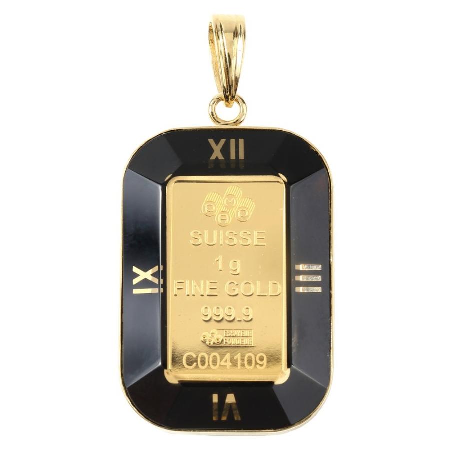 K24 マリア ネックレストップ 1g　純金 K18 K24 1g Maria Ingot pendant 純金 マリア インゴット ローマ
