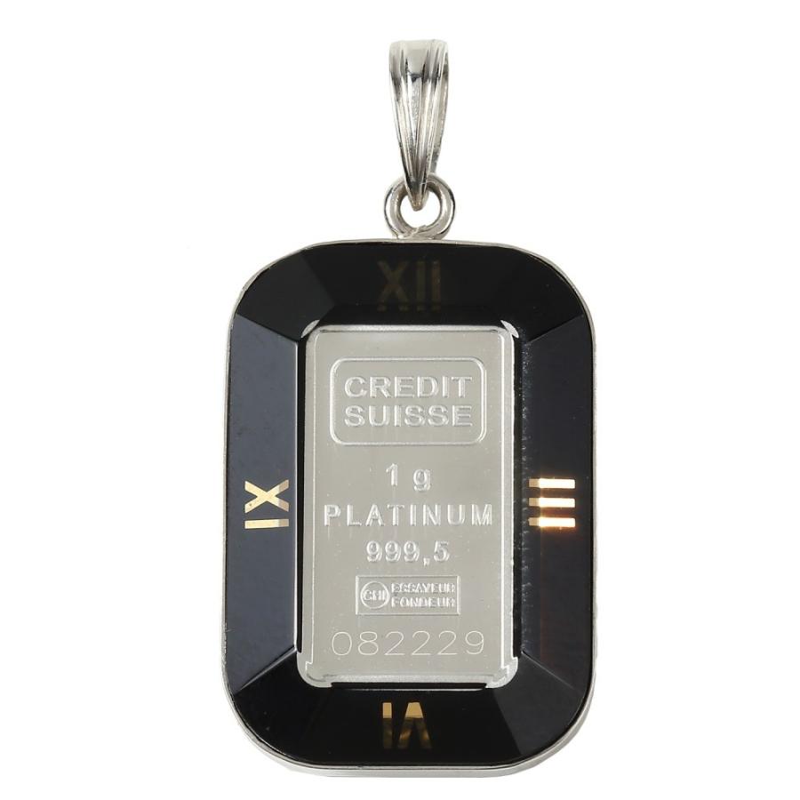 純プラチナ 1g リバティ ペンダントトップ メンズ レディース ｜ネックレス 