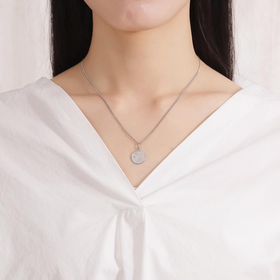 純プラチナ エンジェル 1/25oz 天使 コイン ペンダントトップ