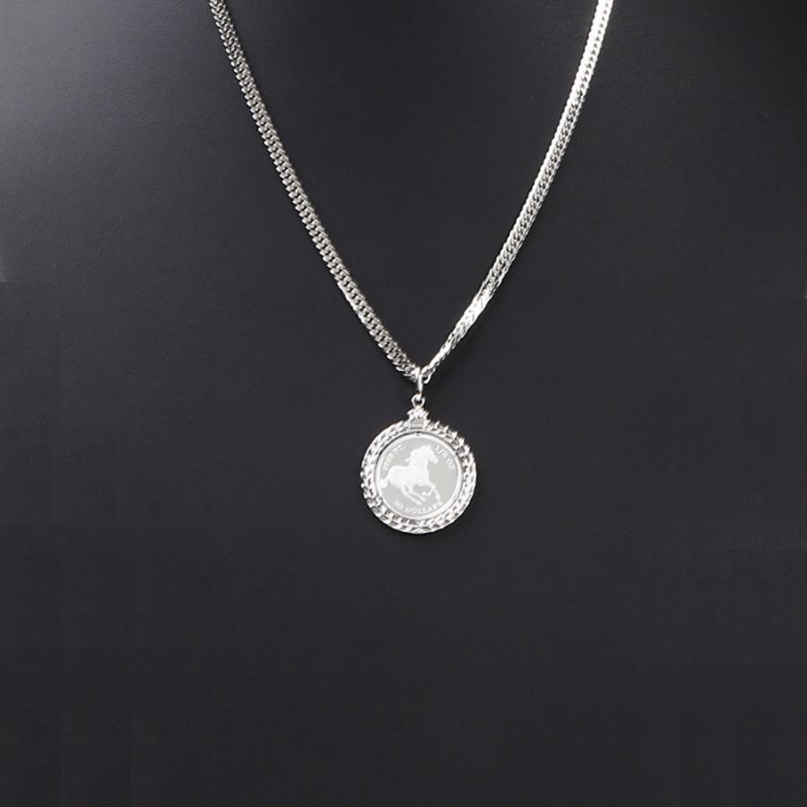 純プラチナ ホース 1/5oz ペンダントトップ 馬 レディース メンズ