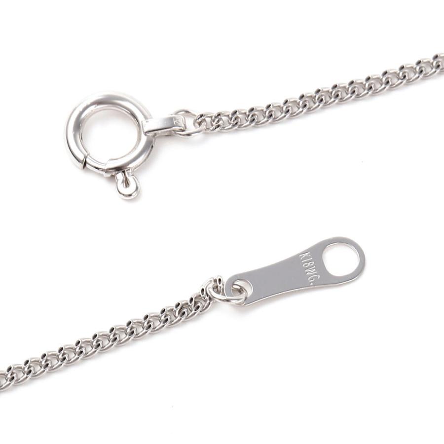 ブレスレット 喜平 18金 チェーン ホワイトゴールド 18cm 細い 幅1.2mm メンズ レディース ゴールド K18 18K キヘイ kihei プレゼント ギフトの画像