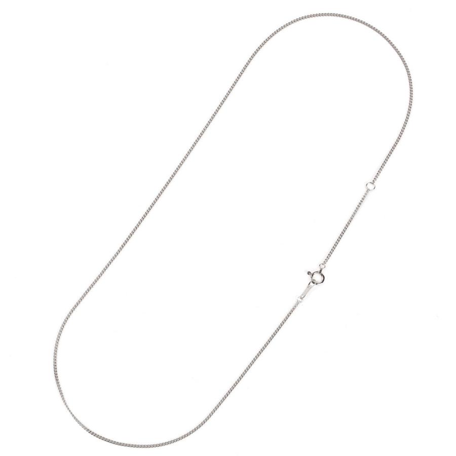 ネックレス 喜平 18金 チェーン 2面 40cm 細い 幅1.2mm ホワイトゴールド メンズ レディース ゴールド K18 18K キヘイ kihei プレゼント ギフトの画像
