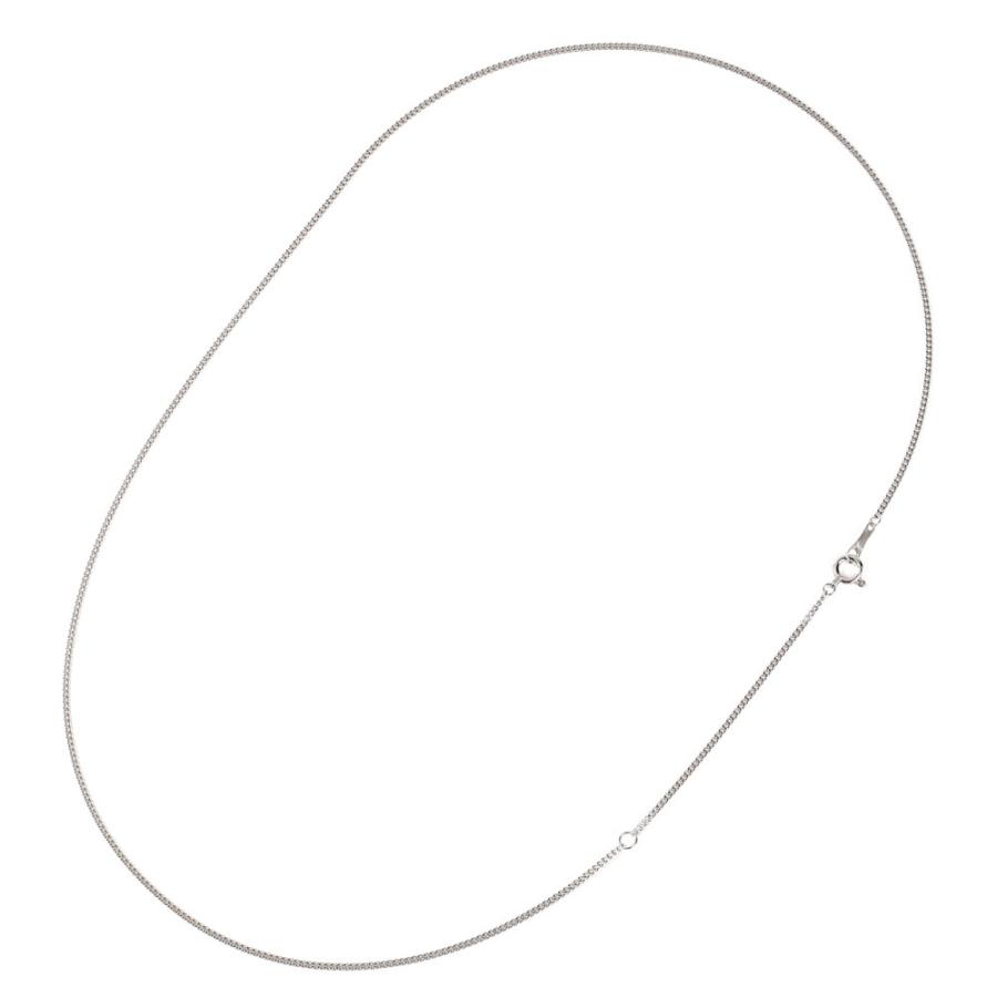 ネックレス 喜平 18金 チェーン 2面 45cm 細い 幅1.2mm ホワイトゴールド メンズ レディース ゴールド K18 18K キヘイ kihei プレゼント ギフトの画像