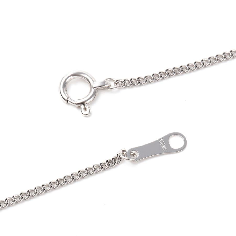 ネックレス 喜平 18金 チェーン 2面 50cm 細い 幅1.2mm ホワイトゴールド メンズ レディース ゴールド K18 18K キヘイ kihei プレゼント ギフトの画像