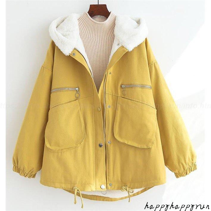 ジャケット レディース ブルゾン 裏ボア 厚手 ジャンパー 冬 アウター 21春の新作