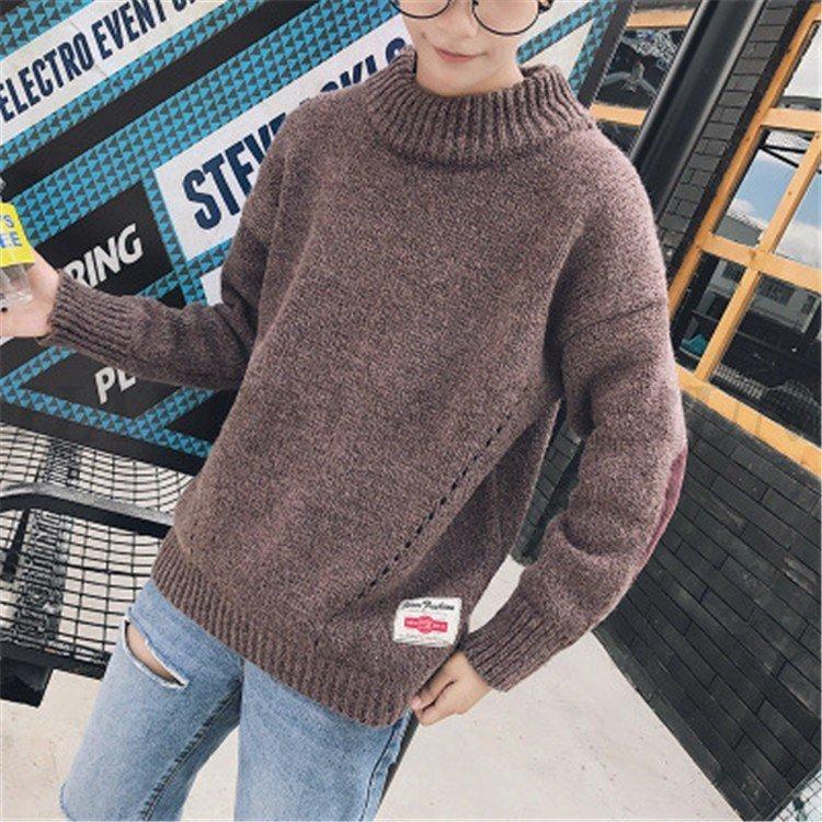 当店の記念日 ニットセーター 秋 冬 メンズ トップス 無地 ラウンド ネック 長袖 秋 秋物 秋服 ニット セーター Size 2xl Www We Job Com