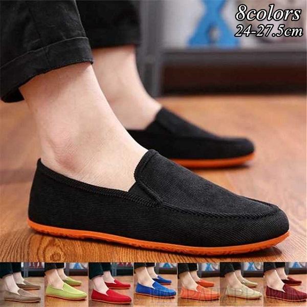 スリッポン スニーカー メンズ フラットシューズ エスパドリーユ スリッパ シューズ 靴 ラバーソール カジュアル カッコイイ 夏 父の日 ギフト 22 お手軽価格で贈りやすい