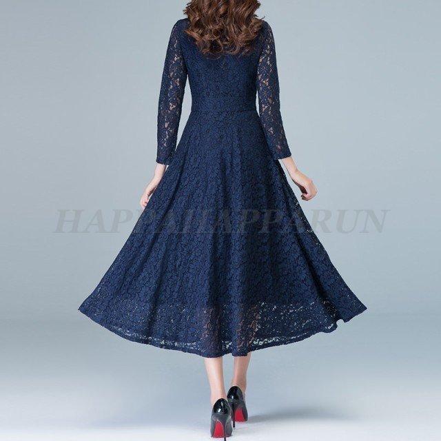 最適な材料 ロング パーティードレス 総レース 袖あり フォーマル 40代 30代 代 お呼ばれドレス 結婚式 長袖 黒 ロングドレス 4l 3l 大きいサイズ パーティドレス サイズ L Paulstractors Com